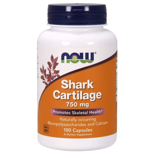 NOW - Shark Cartilage 750 mg - 100 kapsułek NOW - Shark Cartilage 750 mg - 100 kapsułek